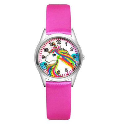 Montre Licorne Enfant Rose Foncé