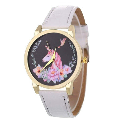 Montre Licorne blanc