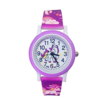 Montre Licorne Violet