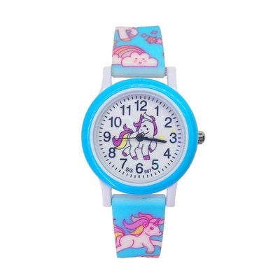 Montre Bleue Licorne