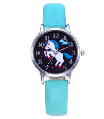 Montre Licorne Garçon Turquoise