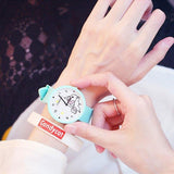 Montre Licorne Kawaii bleue