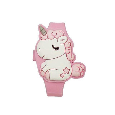Montre Licorne Rose fille Led