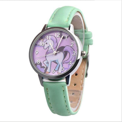 Montre Licorne Mignonne Blanc