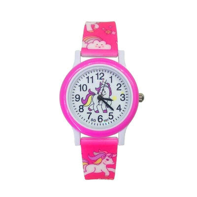 Montre Licorne Rose Fillette