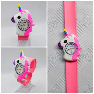 Montre Slap Licorne Rose Pâle