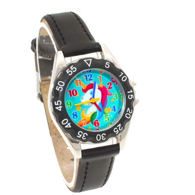 Montre Licorne Pédagogique Noir