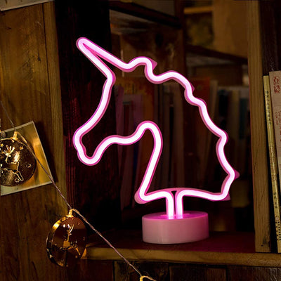 lampe Néon Licorne