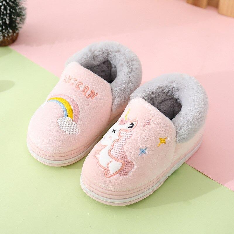 Pantoufle Licorne Fille Univers Licorne