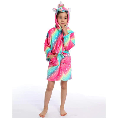 Peignoir Licorne Ado Fille