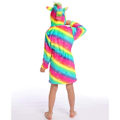 Peignoir Licorne Arc-en-Ciel Original