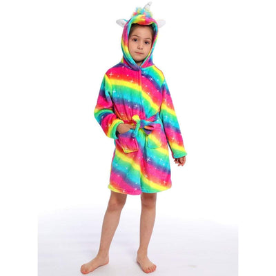 Peignoir Licorne Arc-en-Ciel Original