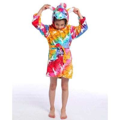 Peignoir Licorne Enfant Unisexe