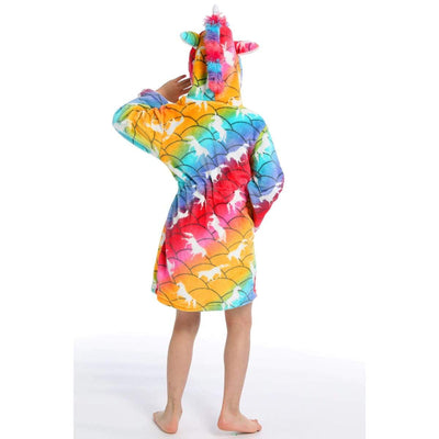 Peignoir Licorne Enfant Unisexe