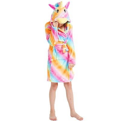 Peignoir Licorne Fille Tendance