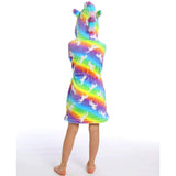 Peignoir Licorne Enfant Multicolore