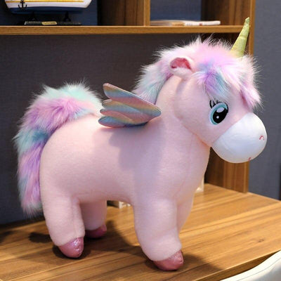 Peluche Licorne avec Ailes