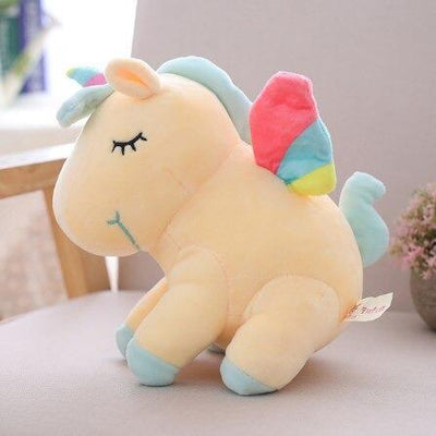 Peluche Licorne Beige