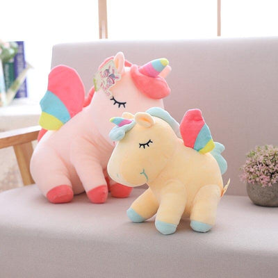 Peluche Licorne avec ailes