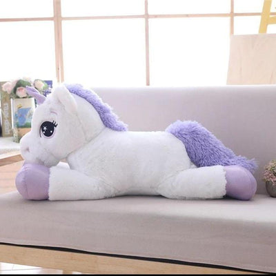 Peluche Licorne Géante Rose 80 cm ou 110 cm