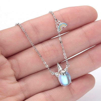 Pendentif avec Licorne Fille 