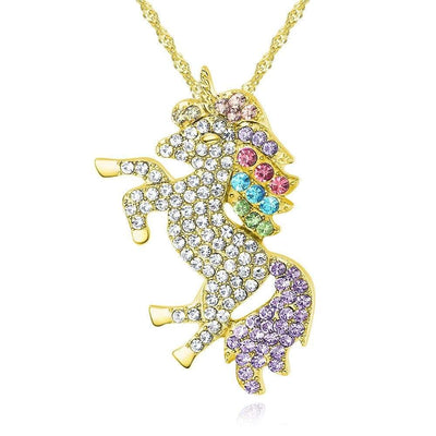 Pendentif Licorne Or