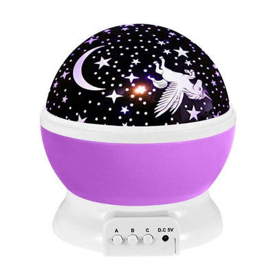 Lampe Projecteur Licorne violet