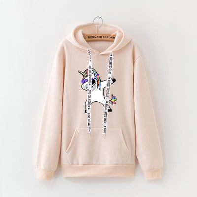 Pull Licorne Basique Beige