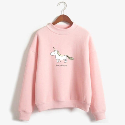 Pull Licorne Femme Bleu foncé