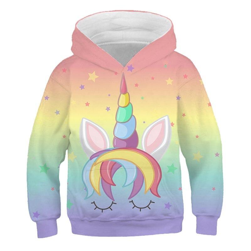 Sweat licorne fille outlet