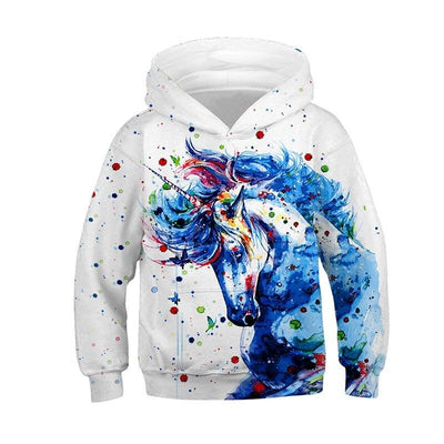 Pull Licorne Portrait