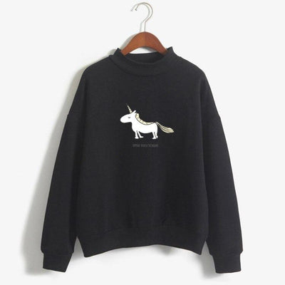 Pull Licorne Femme Rouge