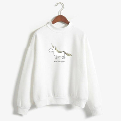 Pull Licorne Femme Rouge
