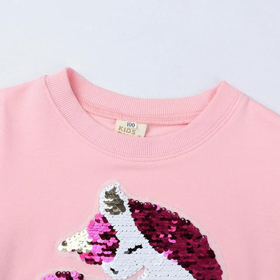 Pull Licorne Sequin