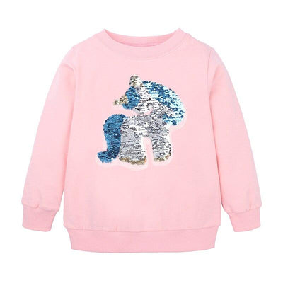Pull Licorne Sequin