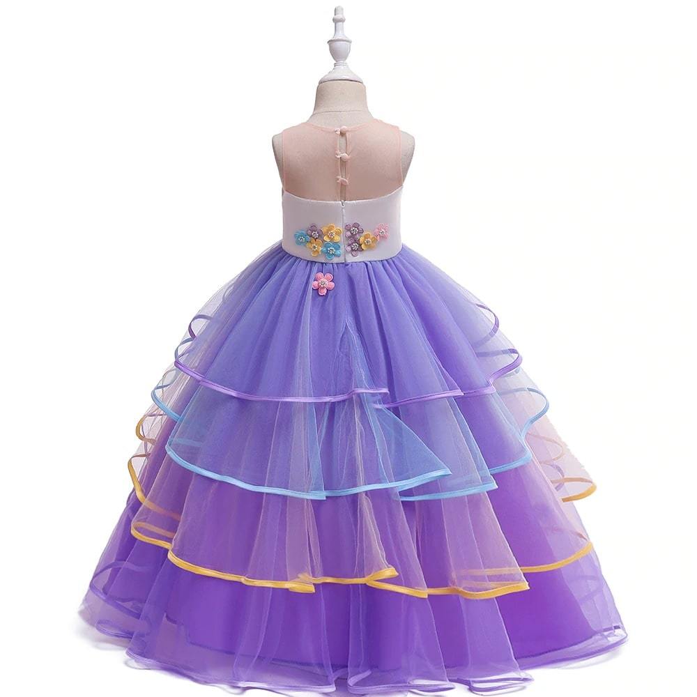 Déguisement enfant licorne robe de princesse - Déguisement Mania Déguisement enfant licorne robe de princesse - Déguisement Mania