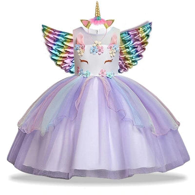Robe Licorne Déguisement Violet