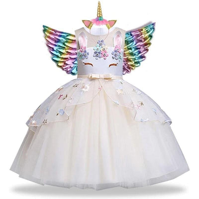 Robe Licorne Magique Blanc