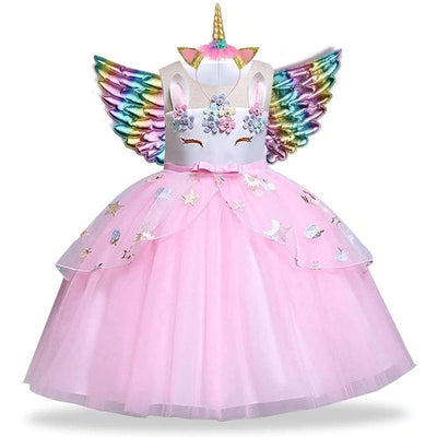 Robe Licorne Magique Rose