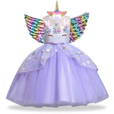 Robe Licorne Magique Violet