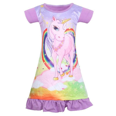 Robe Licorne Poney Violet