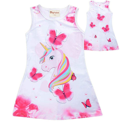 Robe imprimé Licorne pour Fille
