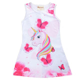 Robe motif Licorne Fille