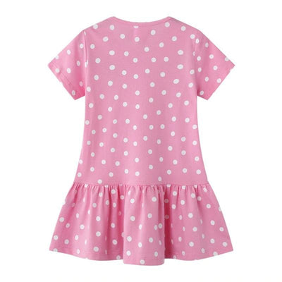 Robe Licorne Fille Nuit d'été Manches Courtes