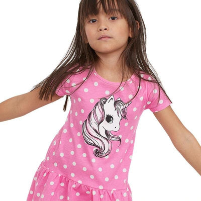 Robe de Nuit Fille avec licorne
