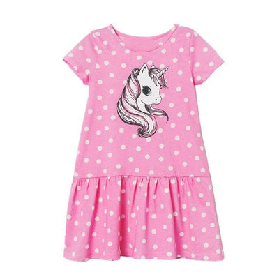 Robe Licorne Nuit d'été Fille