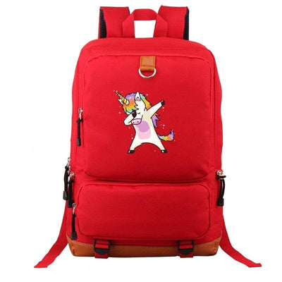 Sac à Dos Licorne Adulte Rouge