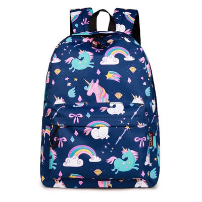 Sac à Dos Licorne Bleu Foncé