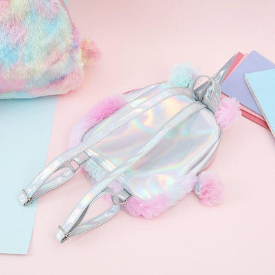 Sac à Dos Licorne en Peluche