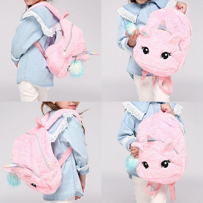 Sac à Dos Licorne Peluche fille
